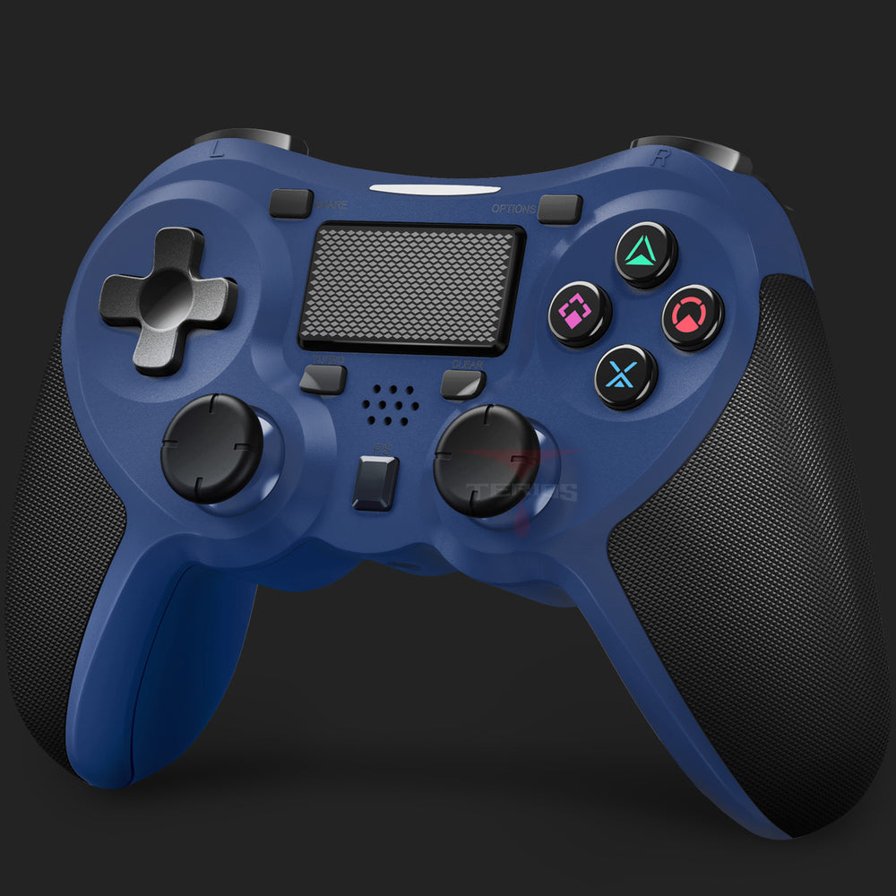 PlayStation 4 Dualshock 4 Wireless Gaming Controller- TERIOS Blue –